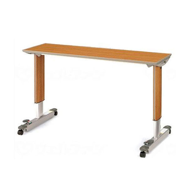 （代引き不可・個人宅限定）パラマウント　オーバーベッドテーブル　83cm用 / KF-833SB（ガススプリング式　テーブル移動ロック機構付き）（日・祝日配達不可 時間指定不可） 介護用品 介護ベッド机