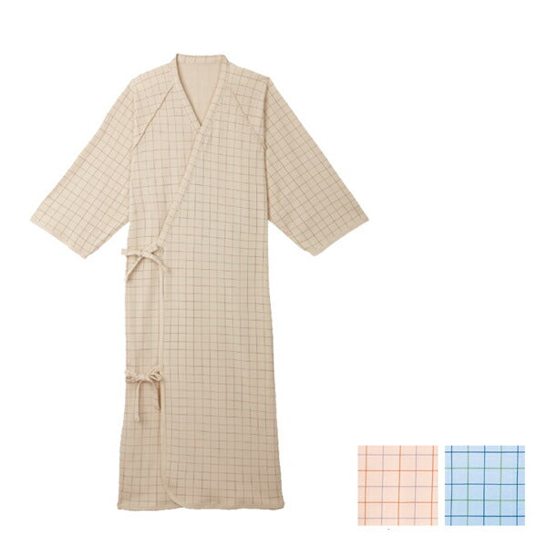 パジャマ 介護 ねまき ケアねまき メリヤスタイプ 5075 大阪エンゼル 綿100％ 介護用パジャマ 寝巻き 介護用衣料 綿100％ 介護用パジャマ 介護用衣料 介護用品