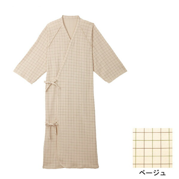 パジャマ 介護 ねまき ケアねまき メリヤスタイプ 5075 大阪エンゼル 綿100％ 介護用パジャマ 寝巻き 介護用衣料 綿100％ 介護用パジャマ 介護用衣料 介護用品