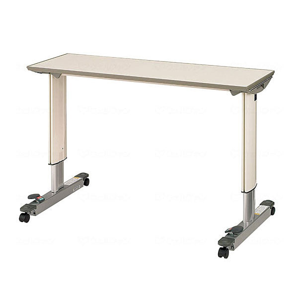 （代引き不可・個人宅限定）パラマウント　オーバーベッドテーブル　91cm用 / KF-833LA（ガススプリング式　テーブル移動ロック機構付き）（日・祝日配達不可 時間指定不可）介護用品 介護ベッド机