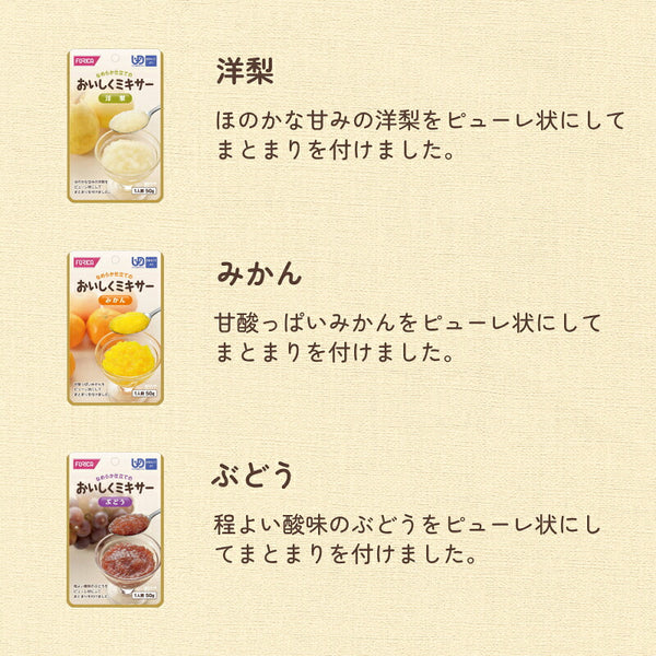 介護食 ミキサー食 やわらか食 ホリカフーズ  区分4 おいしくミキサー 24種類セット かまなくてよい 柔らかい 介護用品 介護食品 嚥下食 おかず ペースト ソフト食 やわらか 柔らかい レトルト ギフト 消化 プレゼント おいしい 高齢者 きざみ 刻み食