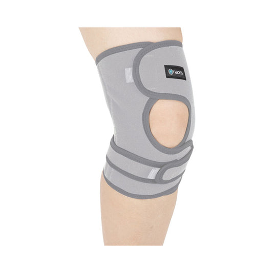 介護 サポーター ひざ ニーレスキューオープン 1枚入 左右兼用 130903 グレー 丸光産業 介護用品