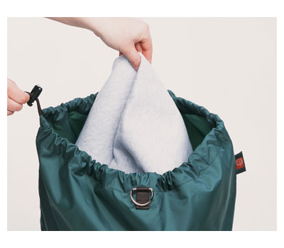 消臭ランドリーバッグ M  43×35×3cm プロト・ワン 消臭 撥水 ランドリー 介護 介護用品