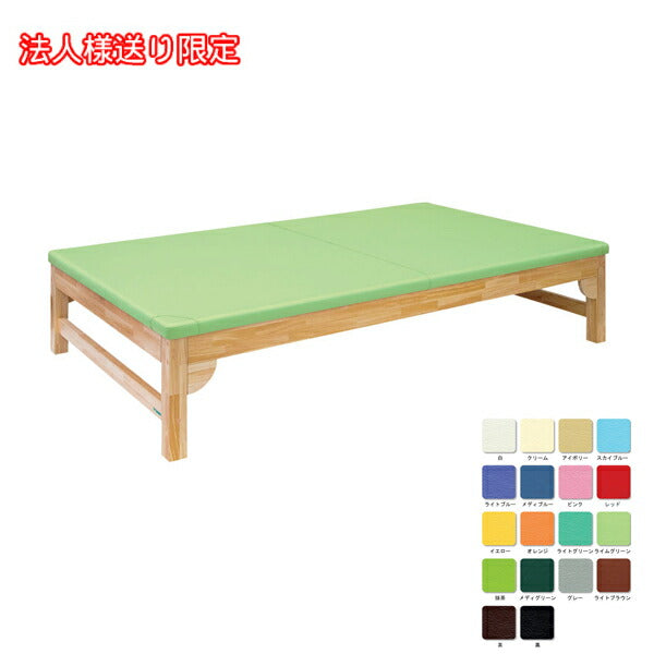 (法人様限定 受注生産品 代引き不可) モクマットホーム TB-786 幅110cm 長さ4種×高さ3種×カラー18種 高田ベット製作所 (プラットホーム リハビリ用訓練台) 介護用品