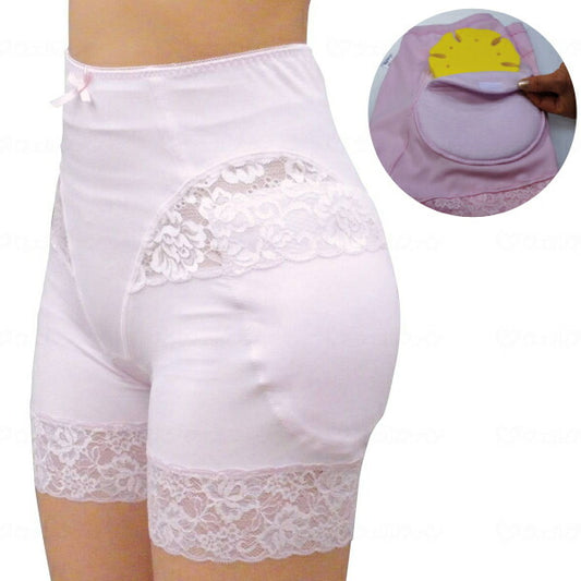 ピーチアイパンツ プロテクターセット ピンク S M L 婦人用 とみ 介護用品 衝撃吸収パンツ ヒッププロテクター 衝撃緩和