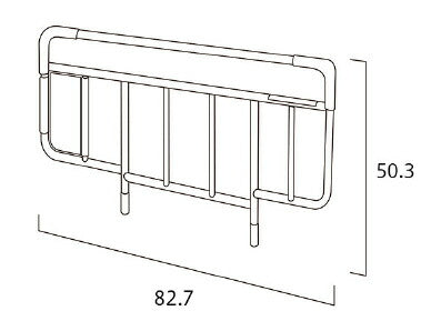 (代引き不可・個人宅限定) ベッドサイドレール (コンパクト) KS-191Q アイボリー  (日・祝日配達不可 時間指定不可) パラマウントベッド【532P16Jul16】