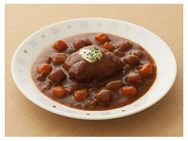 介護食 キユーピー 区分1 やさしい献立 Y1-8 煮込みハンバーグ 18989  100g  (区分１ 容易にかめる) 介護用品