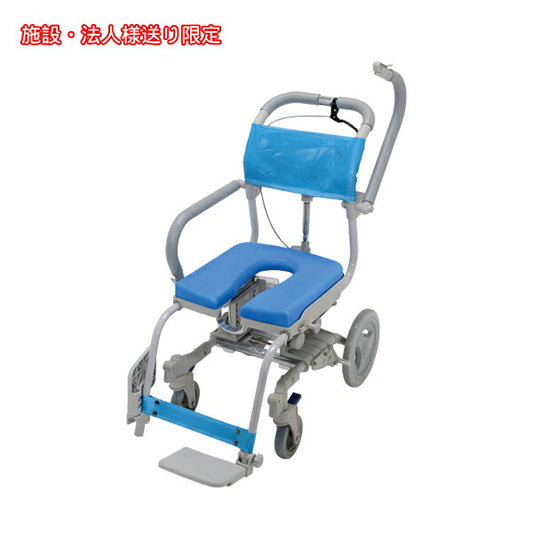 (法人様限定 代引き不可) 楽チル U型シート ヘッドレストなし RT-005 ウチヱ (お風呂 椅子 浴用 シャワーキャリー 背付き 介護 椅子)  介護用品