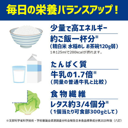 明治 メイバランス Mini カップ バナナ味 125mL×72本 (3ケース) 明治 (介護食 健康食品 新容器 飲みやすい 栄養補給) 介護用品