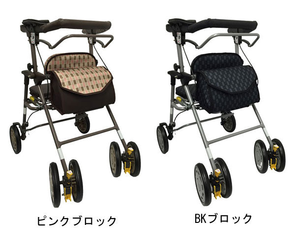 シルバーカー おしゃれ 散歩 シニア シンフォニーAR 島製作所 (手押し車 折りたたみ コンパクト 介護 シルバー カー) 介護用品 軽量 座れる コンパクト 歩行補助 買い物 ショッピングカー 老人車 手押し車 介護 人気 送料無料 高齢者 ギフト