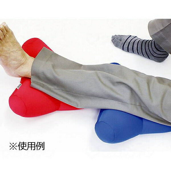 すきまをうめる多用途クッション 約横32×縦32×高13cm 青 赤 茶 緑 MOGU ( 車いすクッション 姿勢保持 かかと床ずれ防止 ) 介護用品