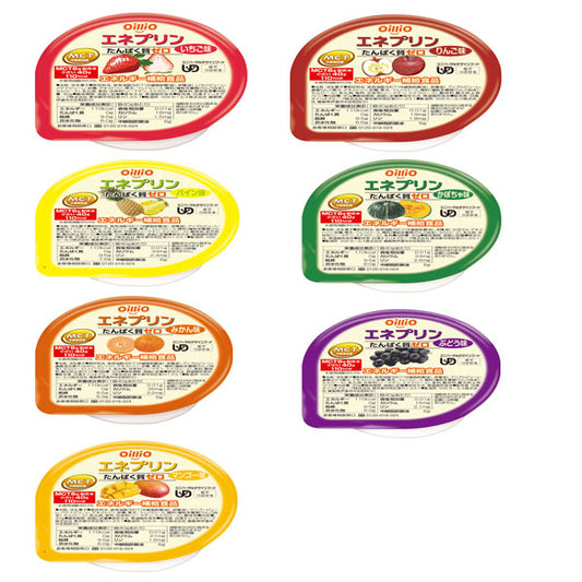 介護食 レトルト やわらか食 日清オイリオグループ 区分3 舌でつぶせる エネプリン 7種セット 40g×各1 (食品 区3 舌でつぶせる) 介護用品