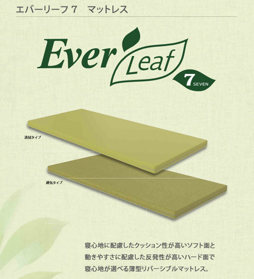 (代引き不可・個人宅限定）エバーリーフ7マットレス 通気タイプ 清拭タイプ 83cm幅 91cm幅 パラマウントベッド 介護用品 (日・祝日配達不可 時間指定不可)
