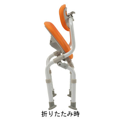 パナソニック シャワーチェア ［ユクリア］ コンパクトワンタッチおりたたみN PN-L41421 (介護用 風呂椅子 お 風呂 椅子 カビ にくい  チェア 折りたたみ 浴室 椅子) 介護用品