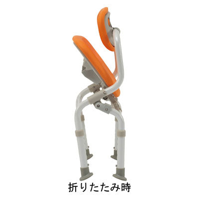 パナソニック シャワーチェア ［ユクリア］ コンパクトおりたたみN PN-L40721 (介護用 風呂椅子 お 風呂 椅子 カビ にくい  チェア 折りたたみ 浴室 椅子 コンパクト 椅子) 介護用品