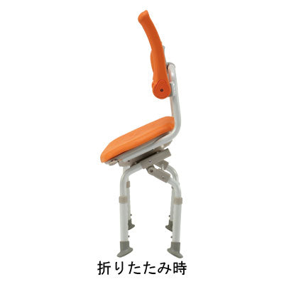 パナソニック シャワーチェア ［ユクリア］ ミドルSP回転おりたたみN PN-L41221 (介護用 風呂椅子 お 風呂 椅子 カビ にくい  チェア 折りたたみ 浴室 椅子 肘掛け椅子 回転椅子) 介護用品