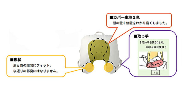ハバック 上向き寝枕 HB-UE 丸井商事 (枕 介護 クッション 姿勢 クッション) 介護用品