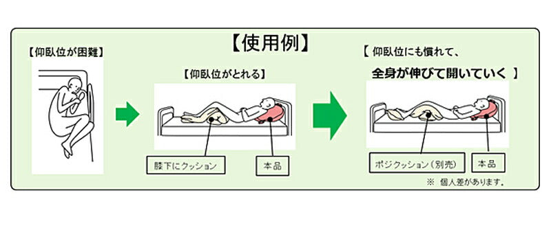 ハバック 上向き寝枕 HB-UE 丸井商事 (枕 介護 クッション 姿勢 クッション) 介護用品