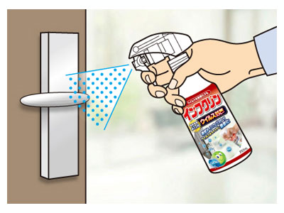 【施設・法人様限定】インフクリン 携帯用 4L UYEKI 介護用品 インフルエンザ予防 除菌 介護職 (代引き不可)