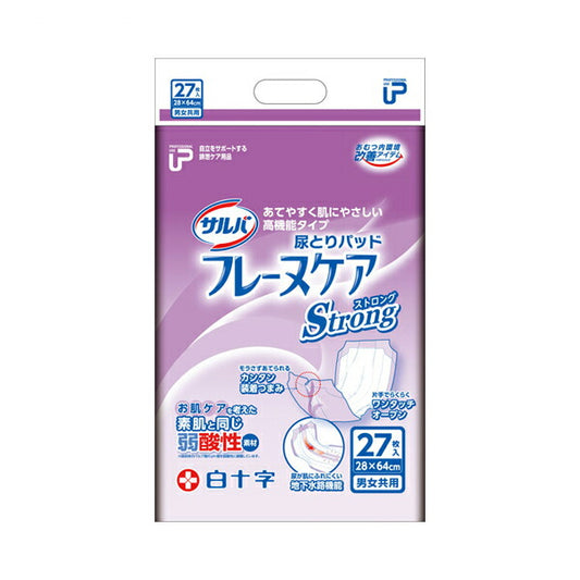 PU サルバフレーヌケア ストロング 33226 27枚 白十字 (介護 おむつ パッド 男女共用) 介護用品