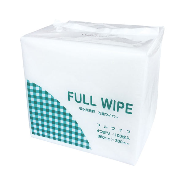 ドライタオル 厚手 FULL WIPE (フルワイプ) 100枚入 丸三産業 日常生活 便利 介護用品
