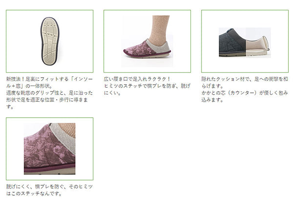 介護シューズ 室内 あゆみ レディース メンズ おしゃれ 徳武産業 SUTTO FIT（スットフィット）2246 (介護 ルームシューズ 室内用 あゆみシリーズ スリッポン) 介護用品 父の日 母の日 敬老の日 プレゼント