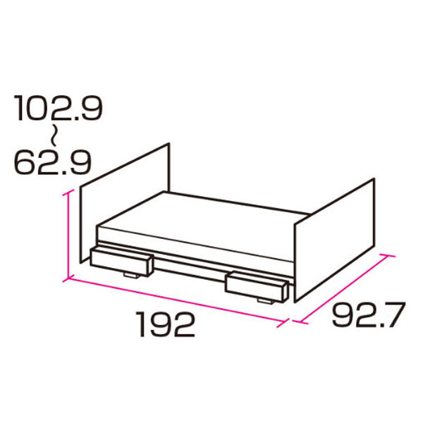 (代引き不可・個人宅限定) パラマウントベッド レント 3モーター 83cm幅 ミニ KQ-68301 KQ-68302 KQ-68303 (日・祝日配達不可 時間指定不可) 介護用品