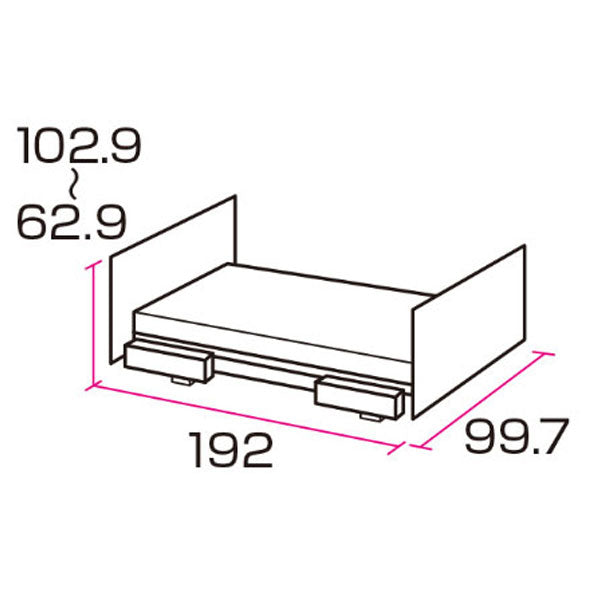 (代引き不可・個人宅限定) パラマウントベッド レント 2モーター 91cm幅 ミニ KQ-68221 KQ-68222 KQ-68223 (日・祝日配達不可 時間指定不可) 介護用品