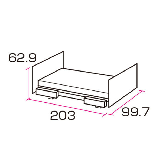 (代引き不可・個人宅限定) パラマウントベッド レント 1モーター (背タイプ) 91cm幅 レギュラー KQ-68131 KQ-68132 KQ-68133 (日・祝日配達不可 時間指定不可) 介護用品