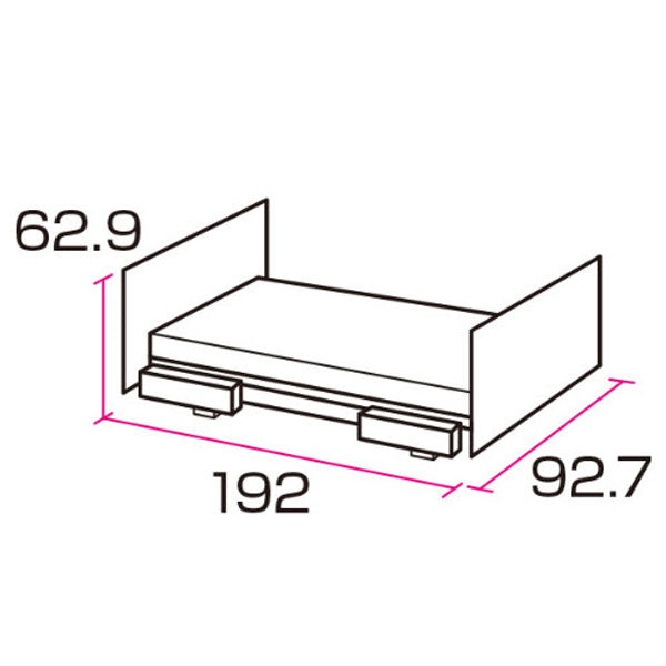 (代引き不可・個人宅限定) パラマウントベッド レント 1モーター (背タイプ) 83cm幅 ミニ KQ-68101 KQ-68102 KQ-68103 (日・祝日配達不可 時間指定不可) 介護用品