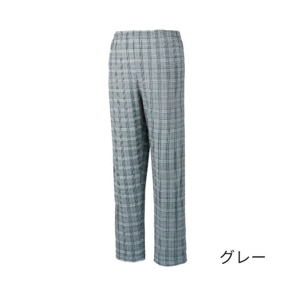 介護用パジャマ 紳士 フルオープン洗い替えパンツ 89457 ケアファッション 介護パジャマ 介護 パジャマ 介護服 寝巻き 高齢者 男性 介護用 おむつ交換 寝たきり
