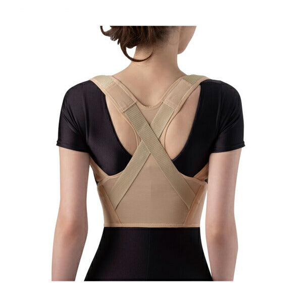 肩甲骨ストレッチベルト 042032002 042032003 042032004 ベージュ セルヴァン サポーター 肩甲骨 肩 背中 ストレッチ 介護 介護用品