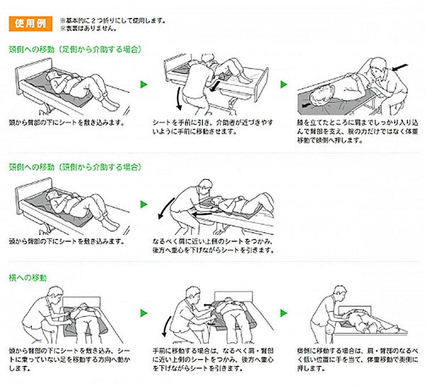 M-ableシート マーブルシート MS-1 ブルー ヒトラボ 介護 スライディングシート 移乗シート 介護用品