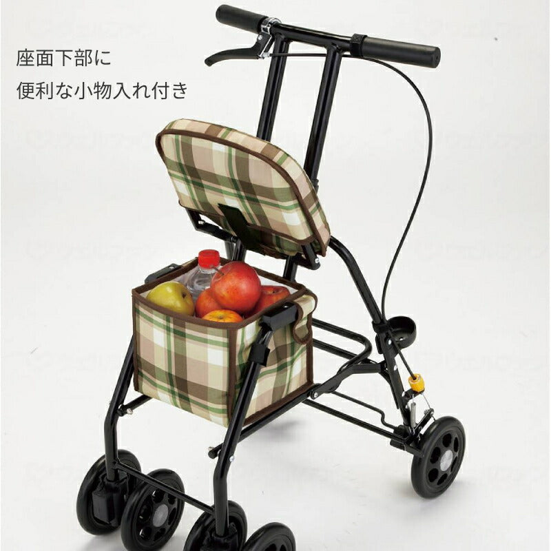 座れる シルバーカー 軽量 コンパクト スリムムーヴ マキテック