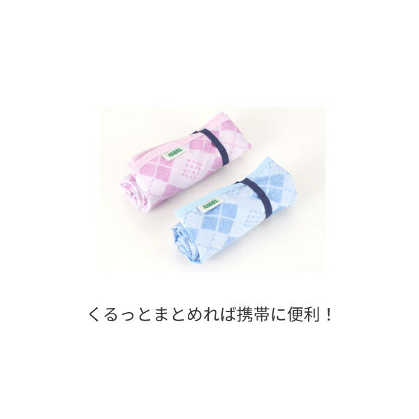 介護用 エプロン 食事用エプロン 撥水 防水 おしゃれ コンパクト ハンディエプロン 大阪エンゼル 介護用品