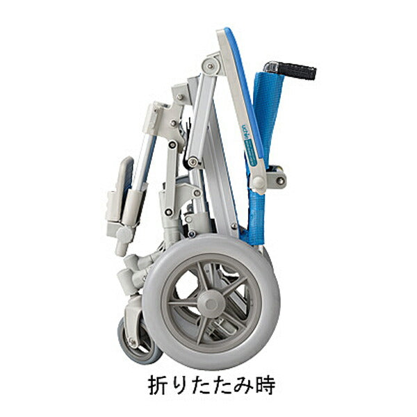 (法人様限定 代引き不可) シャワースカールE　SW6400 メッシュシート ウチヱ (お風呂 椅子 浴用 シャワーキャリー 折りたたみ) 介護用品