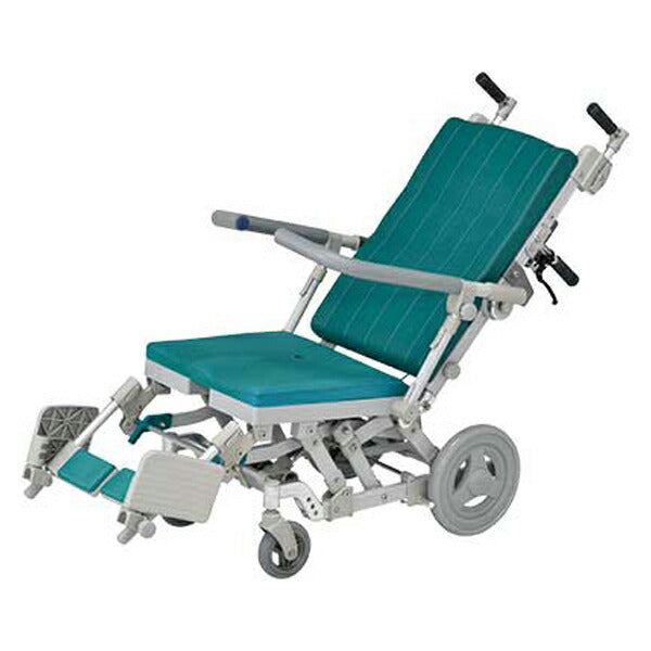 (メーカー欠品中、納期未定) (法人様限定 代引き不可) シャワーラクリクSAL 穴無しシート SRC007 ウチヱ (お風呂 椅子 浴用 リクライニング シャワーキャリー) 介護用品