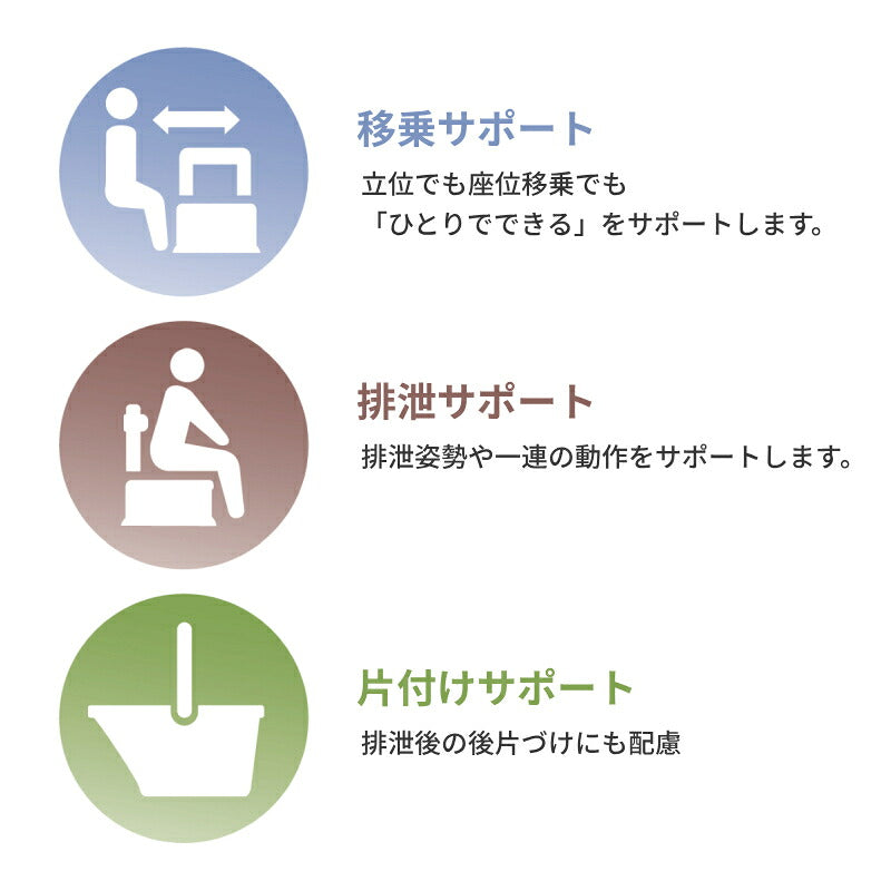 安寿 ポータブルトイレ FX-30 らくゾウくん ソフト便座・快適脱臭 532-964　532-965 アロン化成 (介護 樹脂製 ポータブルトイレ 肘付き椅子) 介護用品