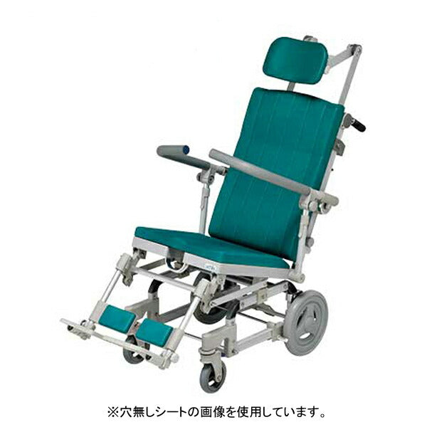 (法人様限定 代引き不可) はいらーくチルト U型シート HR032 ウチヱ (お風呂 椅子 浴用 チルト シャワーキャリー) 介護用品