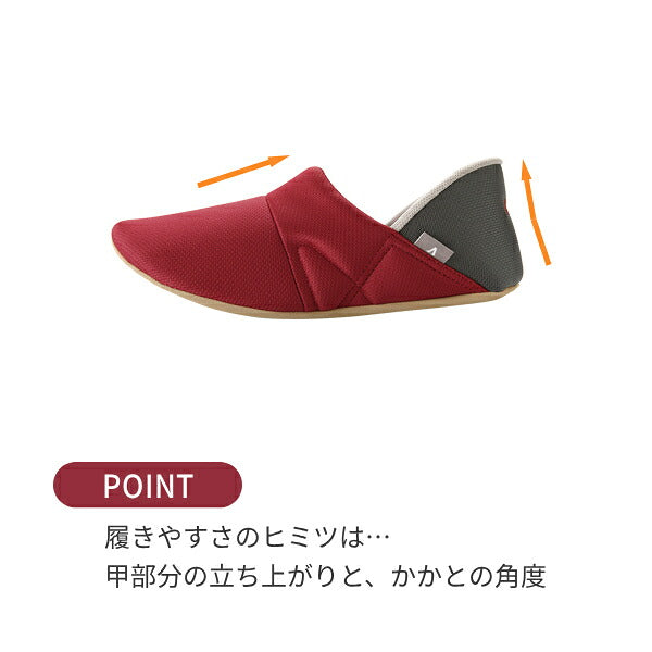 あゆみシューズ 室内履き 手を使わずに履ける靴 高齢者 メンズ レディース 介護シューズ 室内 室内用 あゆみ かかとスポッと 2239 徳武産業 スリッパ  ルームシューズ 介護用品 介護用 靴 ギフト プレゼント 母の日 敬老の日 幅広 甲高 むくみ 外反母趾