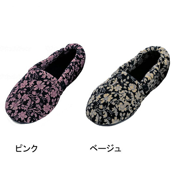 介護シューズ あゆみ 徳武産業 エスパドクチュール 2240 片足販売 (介護 用 スリッパ 室内用 あゆみシリーズ) 介護用品