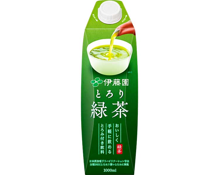 介護食 水分補給 伊藤園　とろり緑茶 1L とろみ飲料 トロミ飲料 嚥下ドリンク 飲みもの