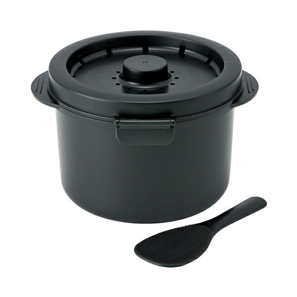 電子レンジ専用炊飯器 糖質カットご飯メーカー2合炊き UDG2N スケーター 介護 キッチンツール 便利用品 介護用品