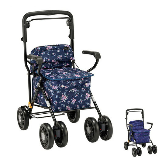 シルバーカー 折りたたみ フォレストコア TFR-20KH TFR-20DN マキテック ボックスタイプ 介護 介護用品