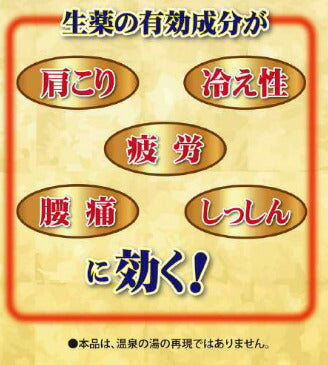 【法人・施設様限定】百薬湯 UYEKIの湯 A-HY-0300-000 10包入×6箱セット 介護 風呂 入浴剤  介護用品 介護施設 冷え性 肩こり 腰痛 (代引き不可)