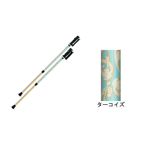 杖 つえ ステッキ おしゃれ もっと安心2本杖 2本1組 650210 シナノ 介護 歩行補助 介護用品