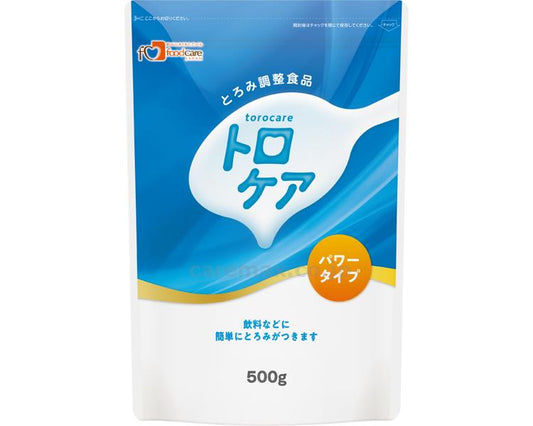 とろみ剤 介護 トロケア パワータイプ 500g フードケア トロミ剤 介護施設 飲みもの 介護用品 介護食 介護食品