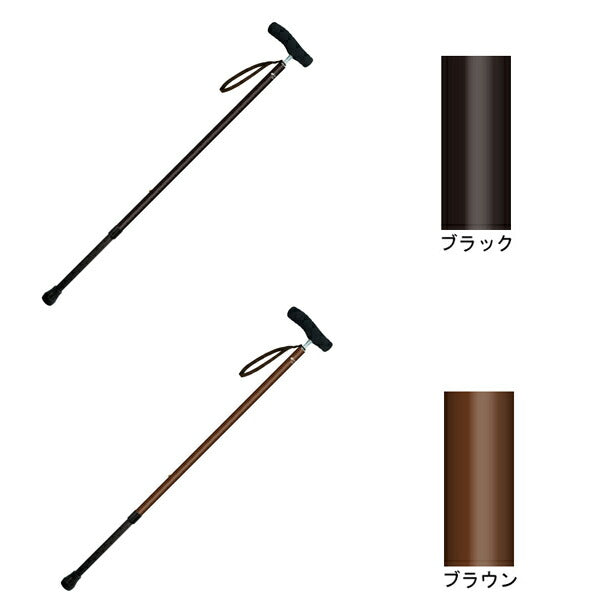 杖 つえ ステッキ おしゃれ ソフトグリップ SOFT-GA 602032 シナノ 介護 伸縮式 歩行補助 介護用品