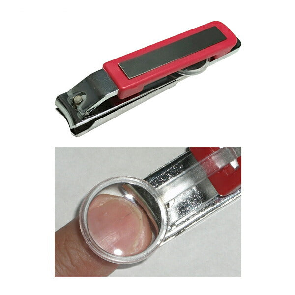 ルーペ付き爪切り 職人技 W2000S ウカイ利器 つめ切り 爪切り 便利用品 日常生活 介護 介護用品