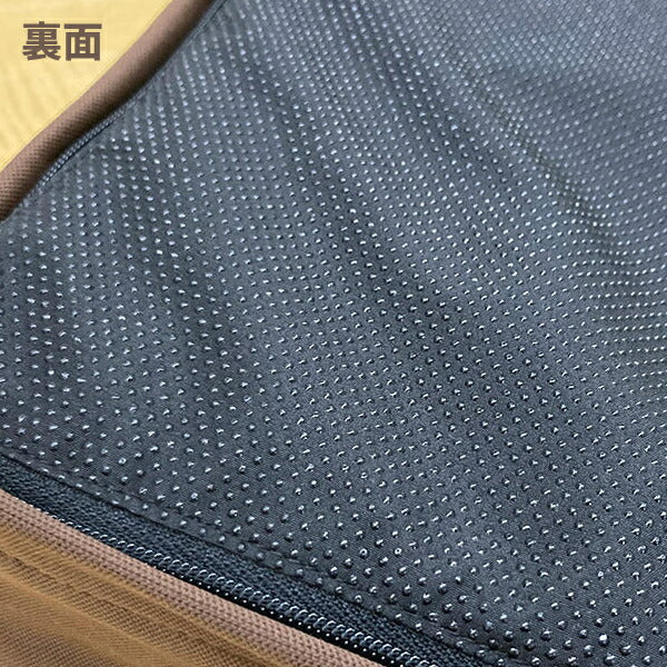 車椅子用クッション 車椅子 クッション あんしん楽らクッション (全面防水タイプ) 40×40×厚さ7cm MT-1032 ブラウン 7cm 丸田シャツ 介護用品 介護用 防水クッション 車椅子用座布団